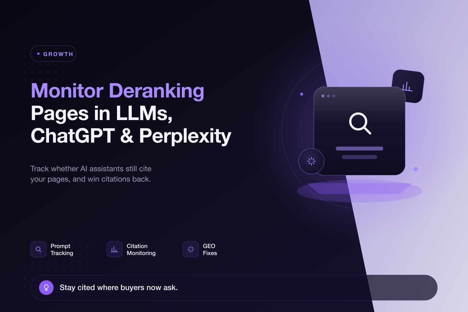 How to Keep an Eye on Deranking Pages in LLMs (ChatGPT, Perplexity, Gemini)