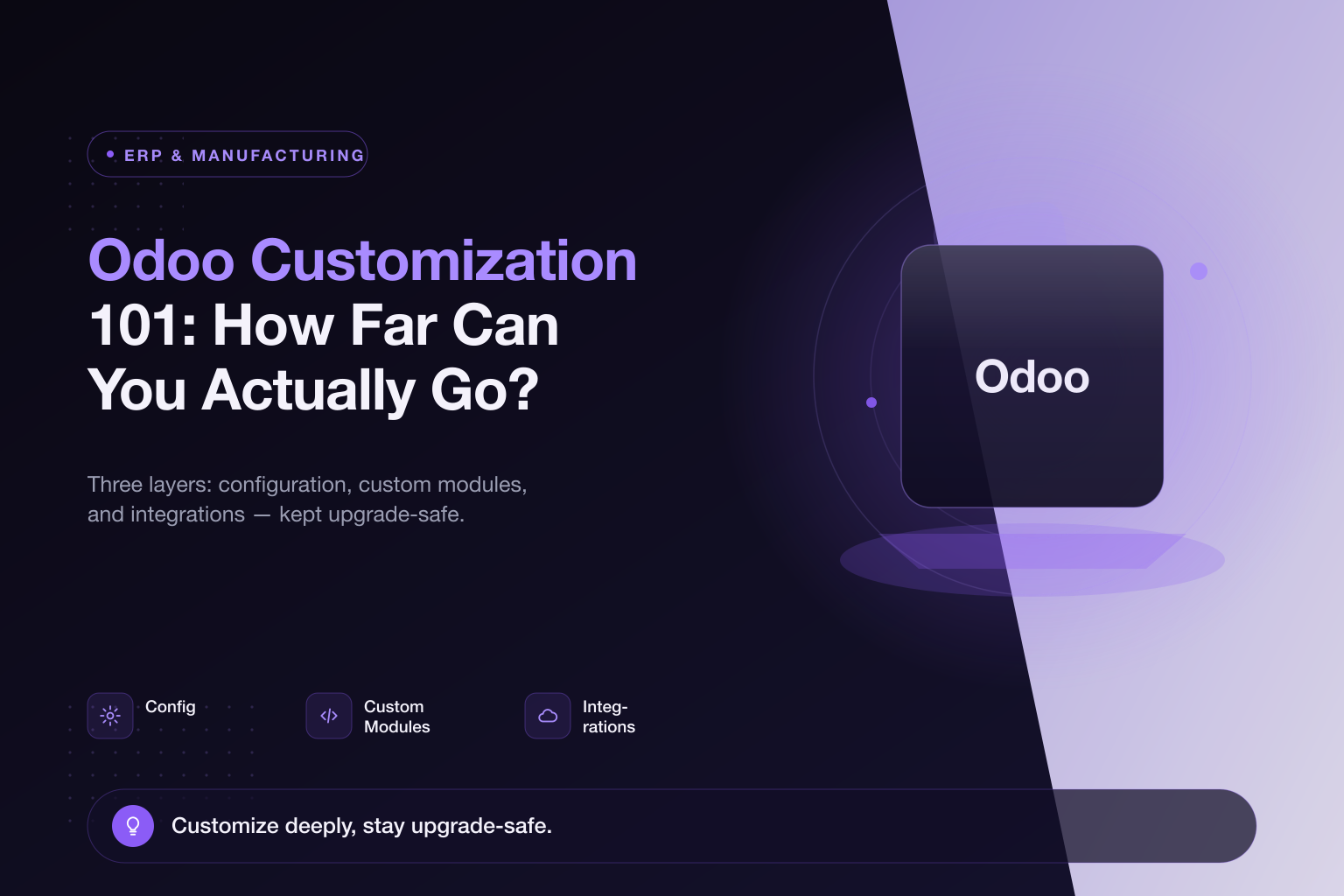 Odoo Customization 101: How Much Can You Actually Change in Odoo?